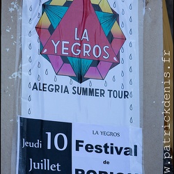 La Yegros @ Festival Robion, Théâtre de Verdure | 10.07.2014