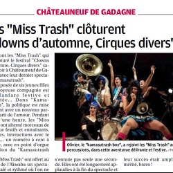 Miss Trash @ Akwaba, Chateauneuf de Gadagne | 17.11.2012