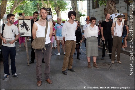 Avignon OFF 2012 parade IMG_3220 Photo Patrick_DENIS