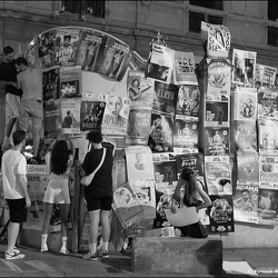 Affichage du festival OFF @ Avignon | 03.07.2025